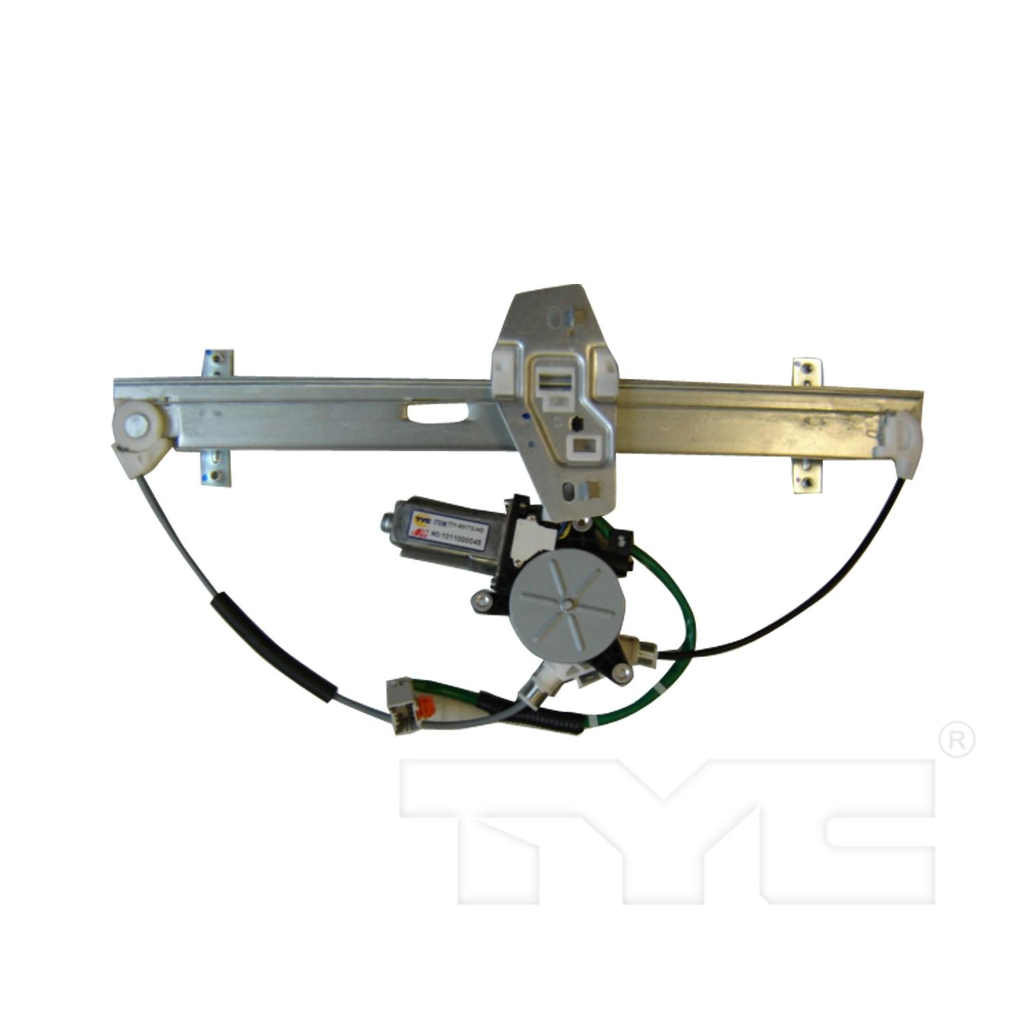 TYC 660116 Power Window Motor and Regulator Assembly product image 1 of 3