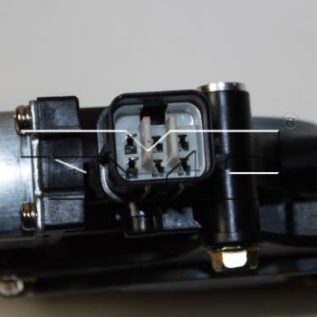 TYC 660125 Power Window Motor and Regulator Assembly product image 3 of 3