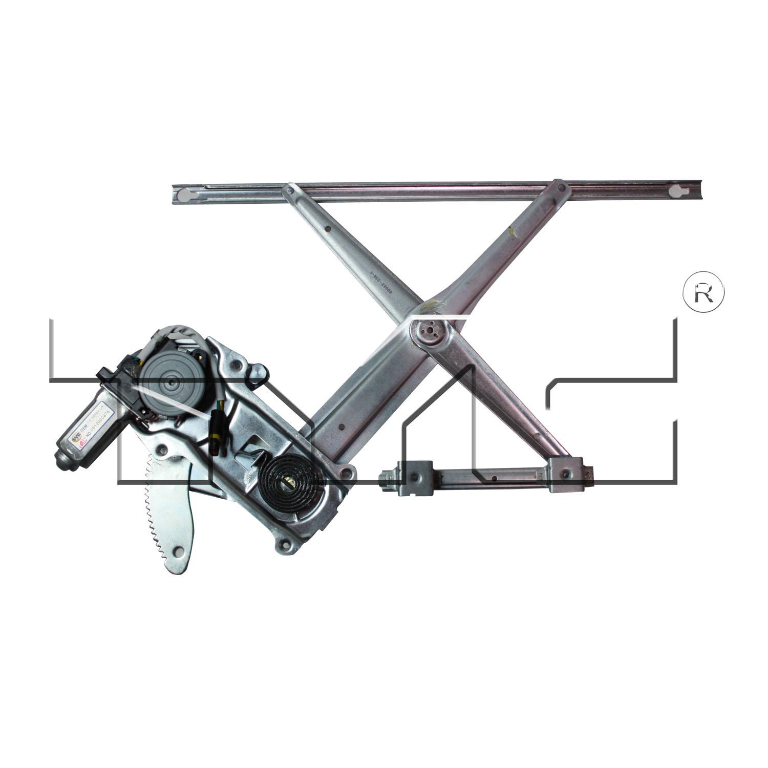 TYC 660134 Power Window Motor and Regulator Assembly product image 2 of 3