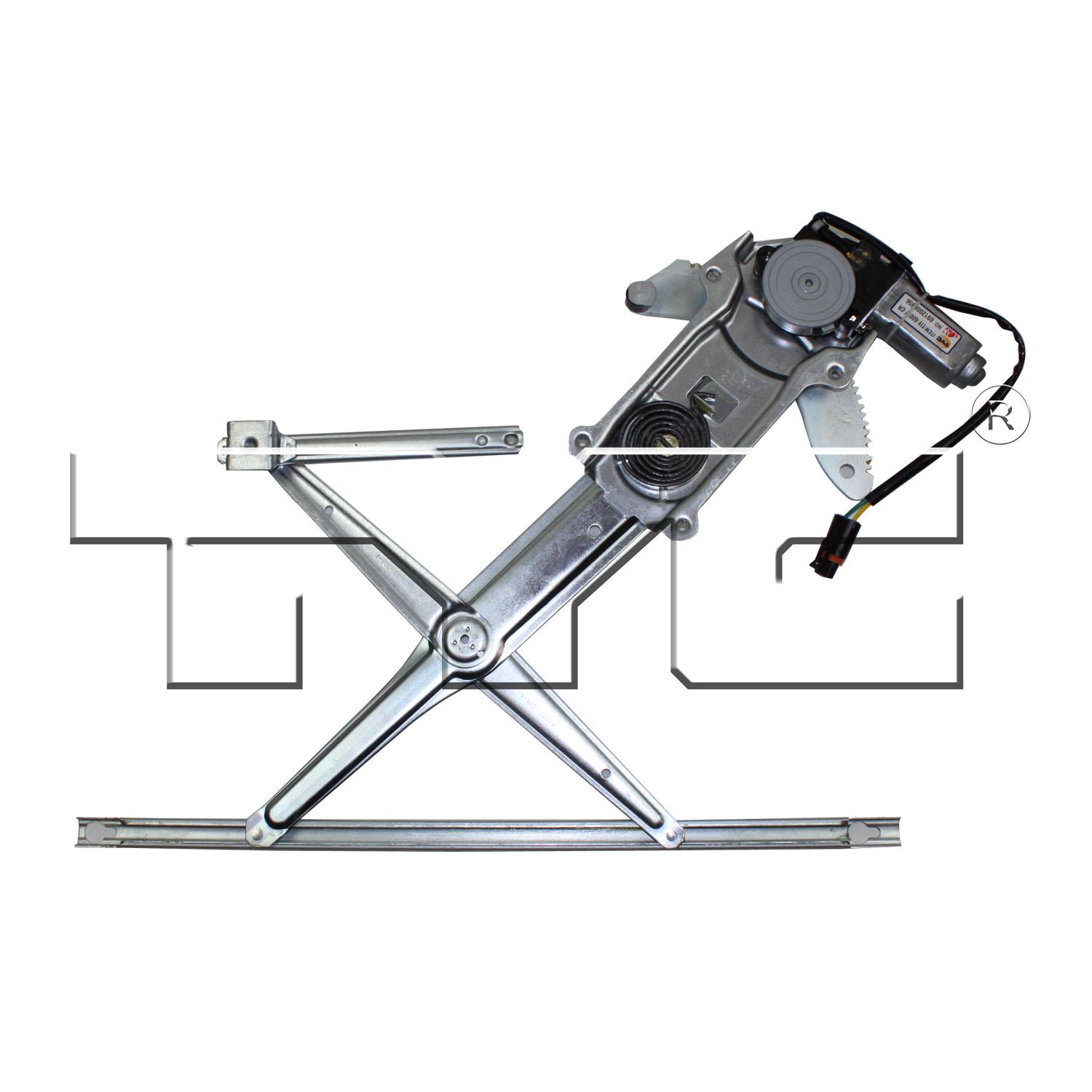 TYC 660139 Power Window Motor and Regulator Assembly product image 2 of 3