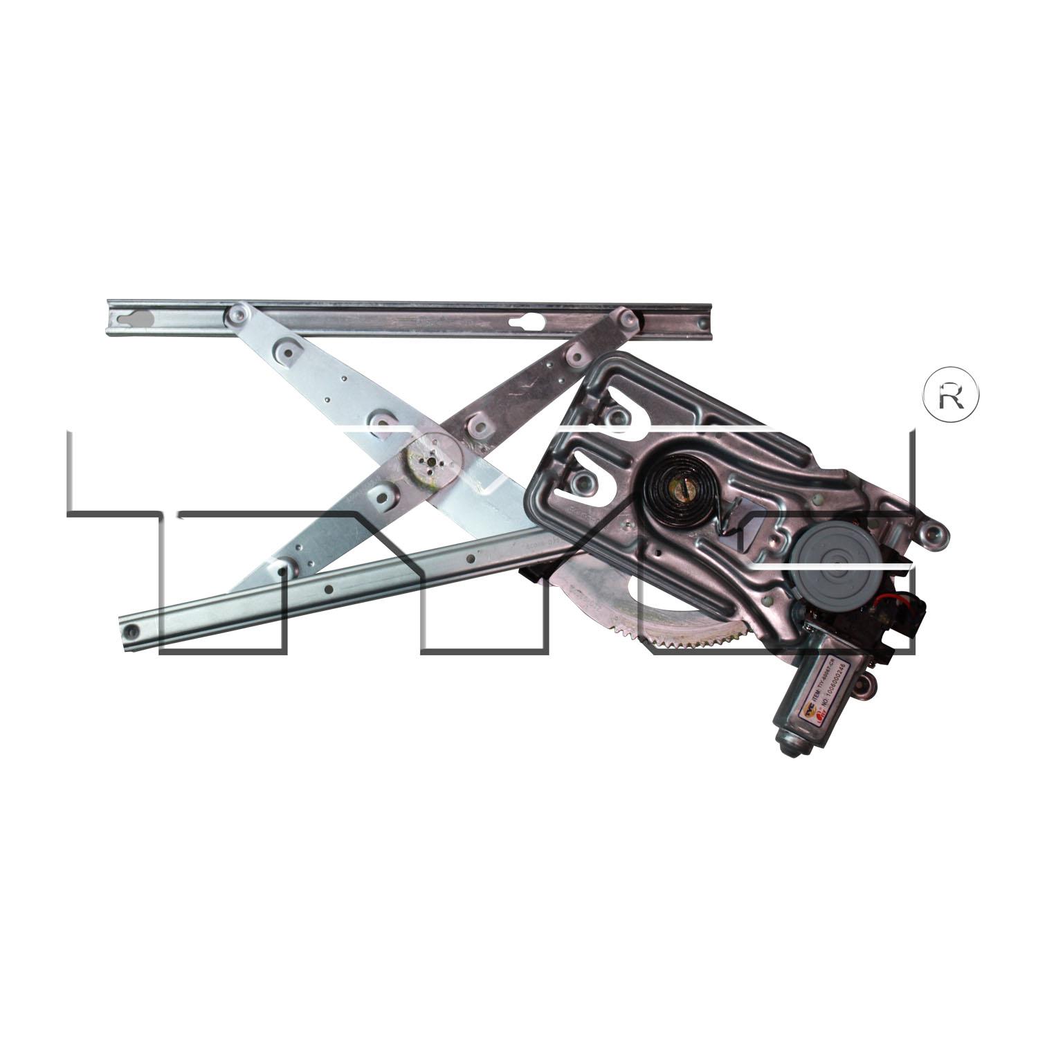 TYC 660150 Power Window Motor and Regulator Assembly product image 2 of 3