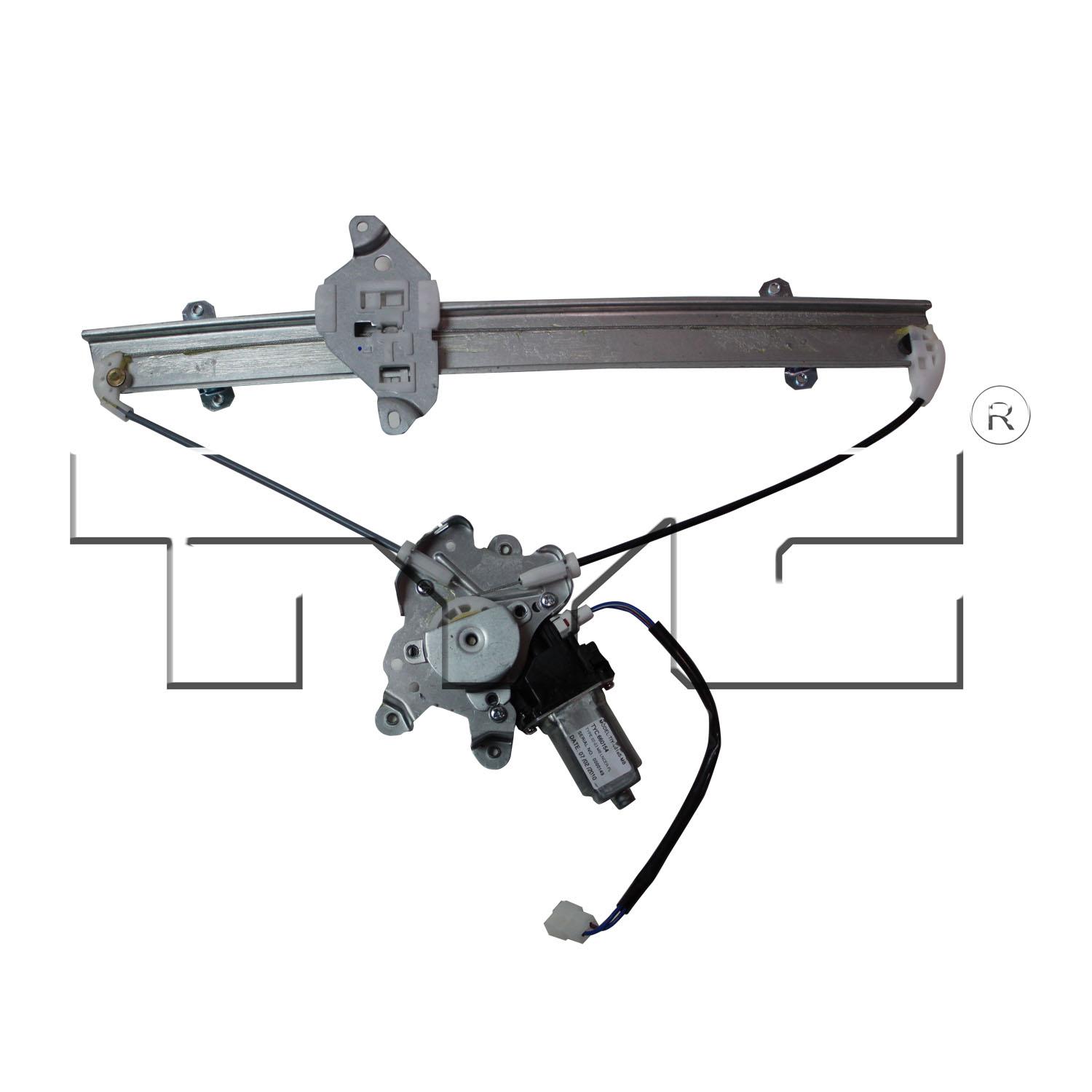 TYC 660154 Power Window Motor and Regulator Assembly product image 1 of 3
