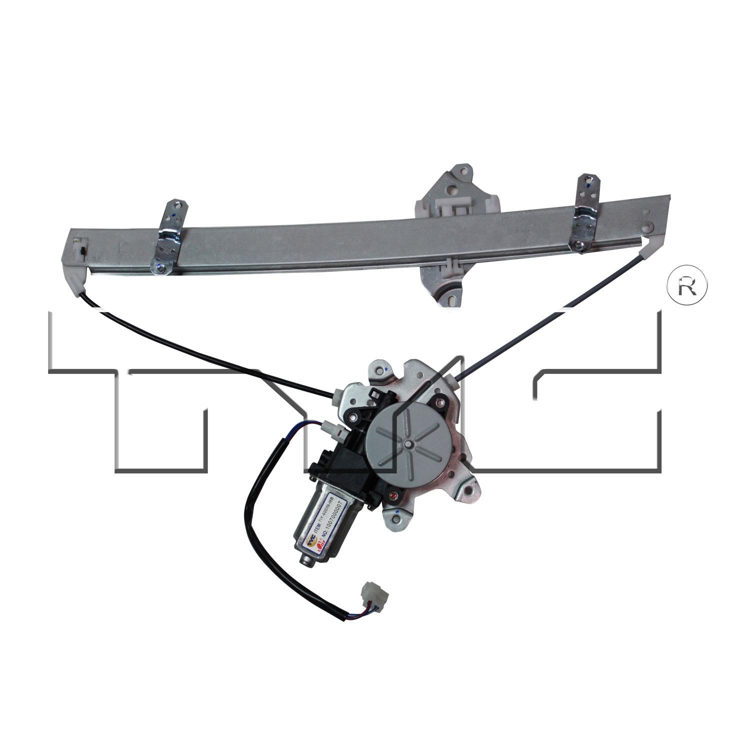 TYC 660154 Power Window Motor and Regulator Assembly product image 2 of 3