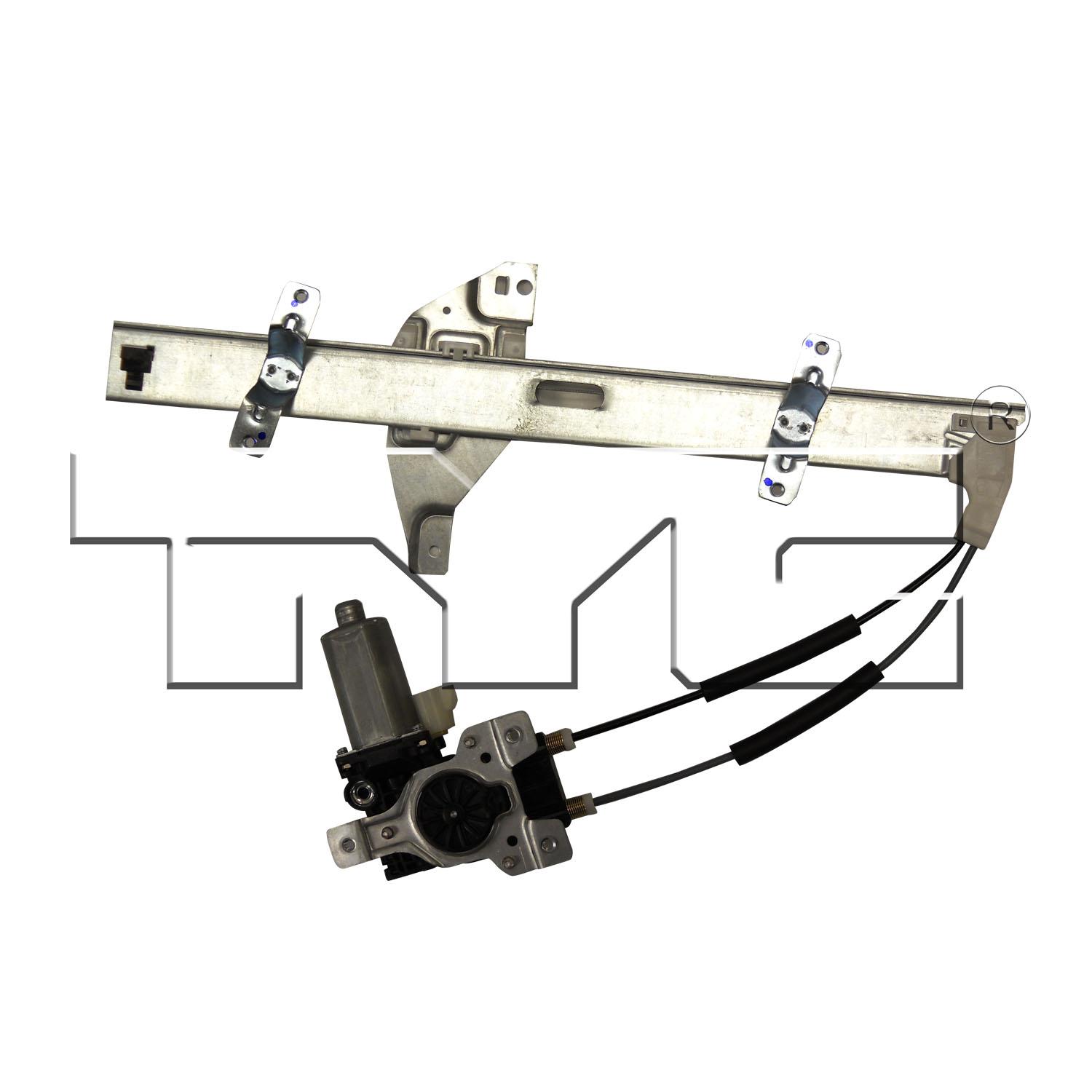 TYC 660166 Power Window Motor and Regulator Assembly product image 2 of 3