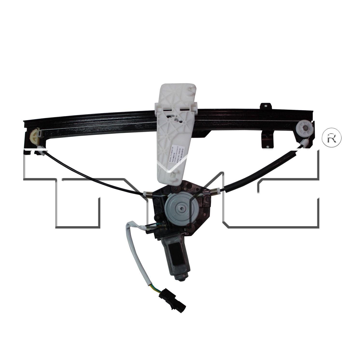 TYC 660173 Power Window Motor and Regulator Assembly product image 1 of 3