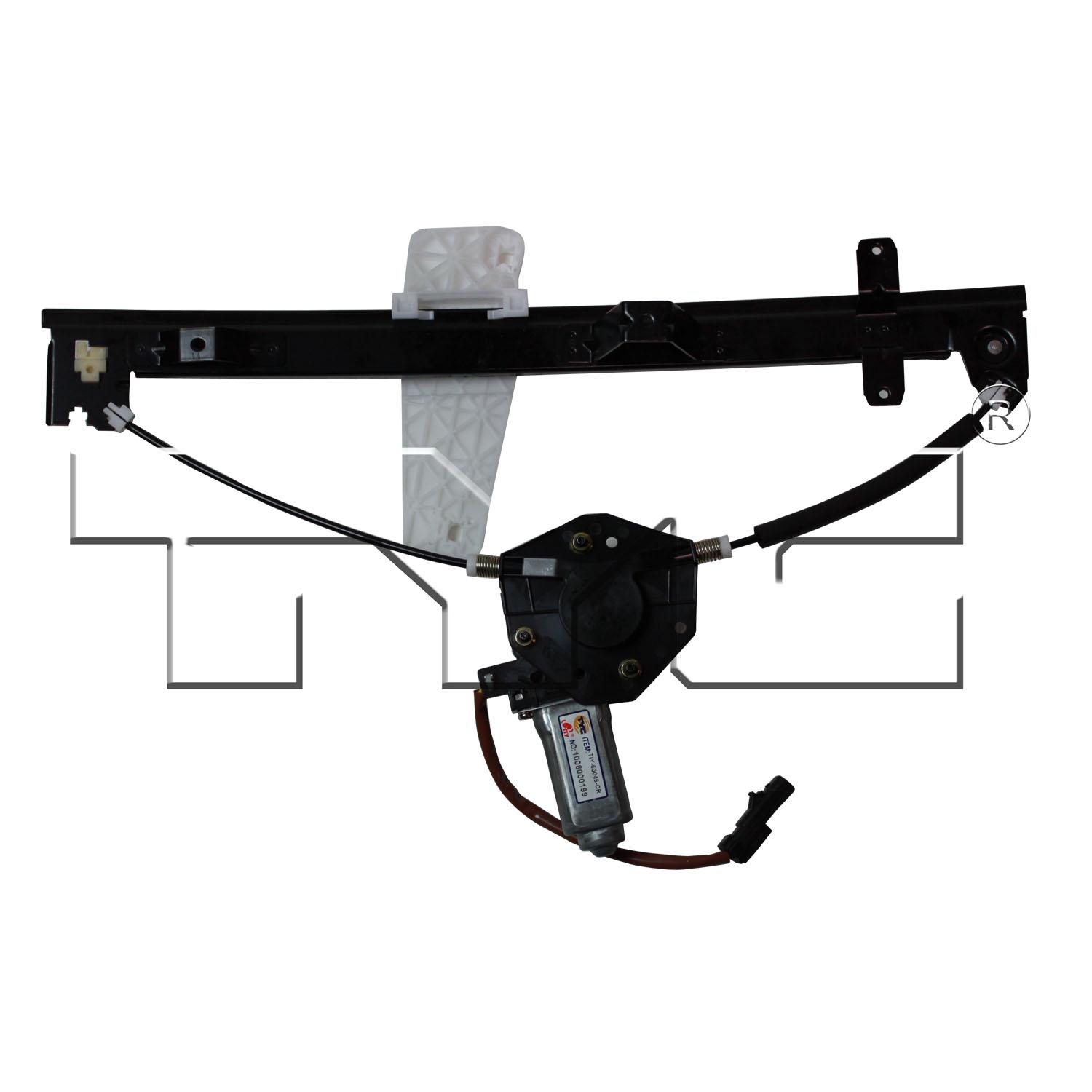 TYC 660174 Power Window Motor and Regulator Assembly product image 2 of 3