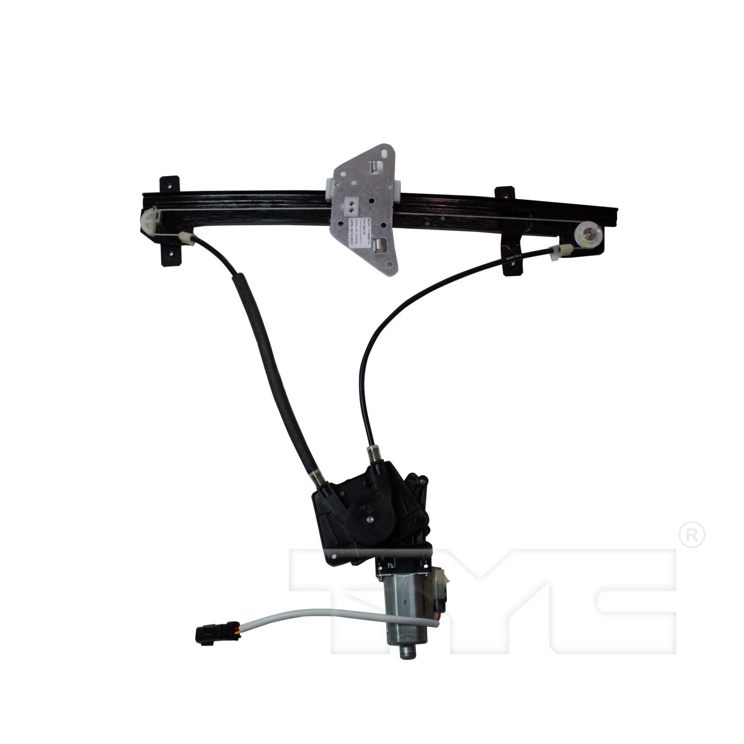 TYC 660178 Power Window Motor and Regulator Assembly product image 1 of 3