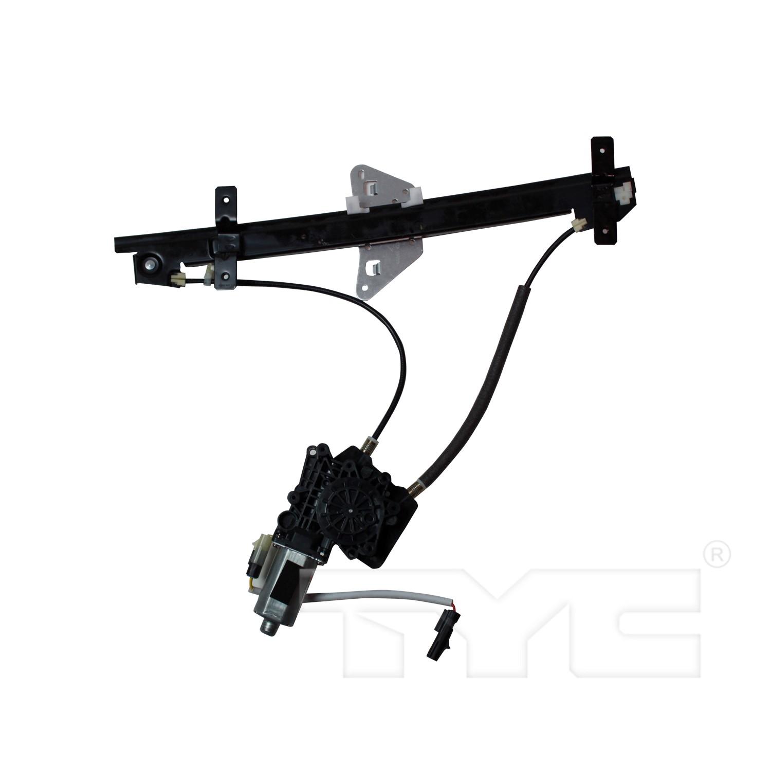 TYC 660178 Power Window Motor and Regulator Assembly product image 2 of 3