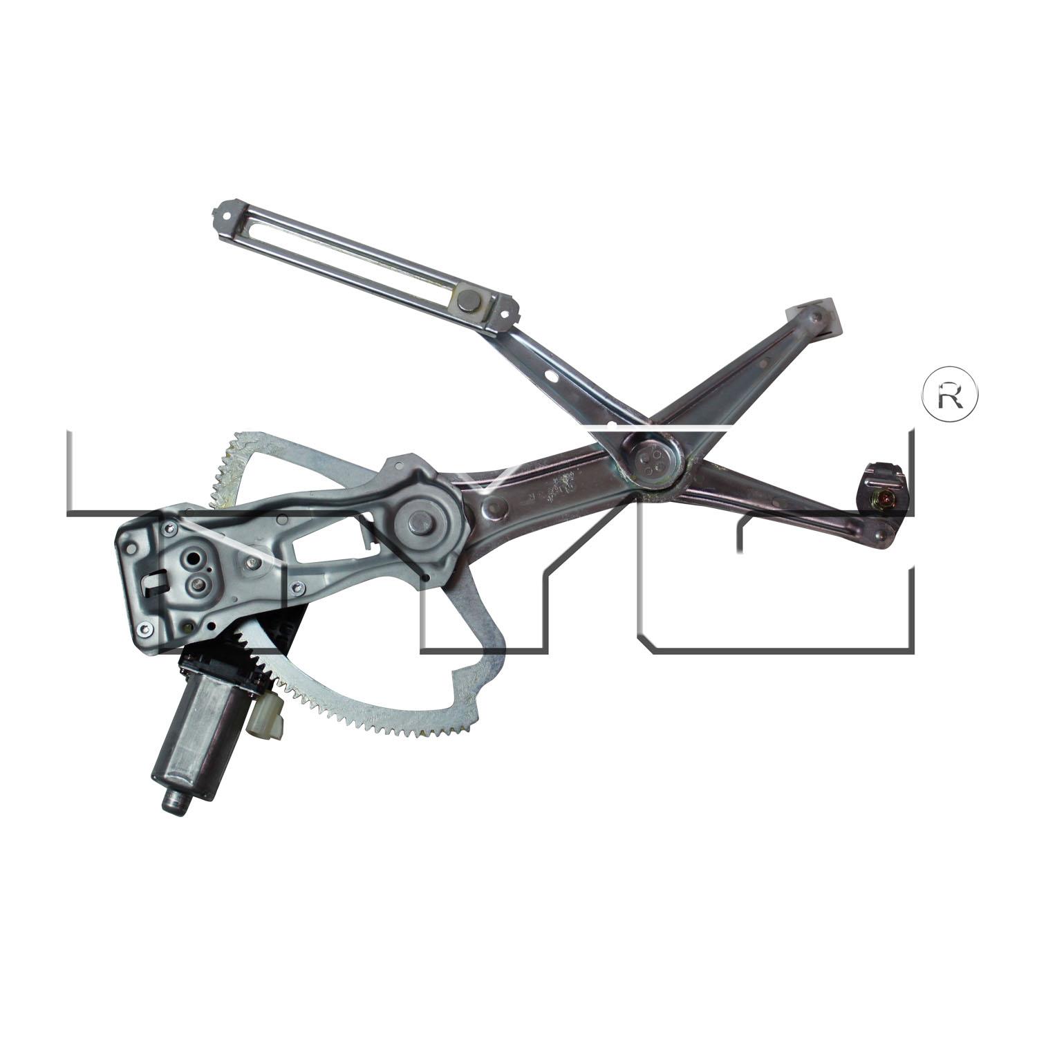 TYC 660185 - Power Window Motor and Regulator Assembly TYC 660185 Power Window Motor and Regulator Assembly product image 2 of 3