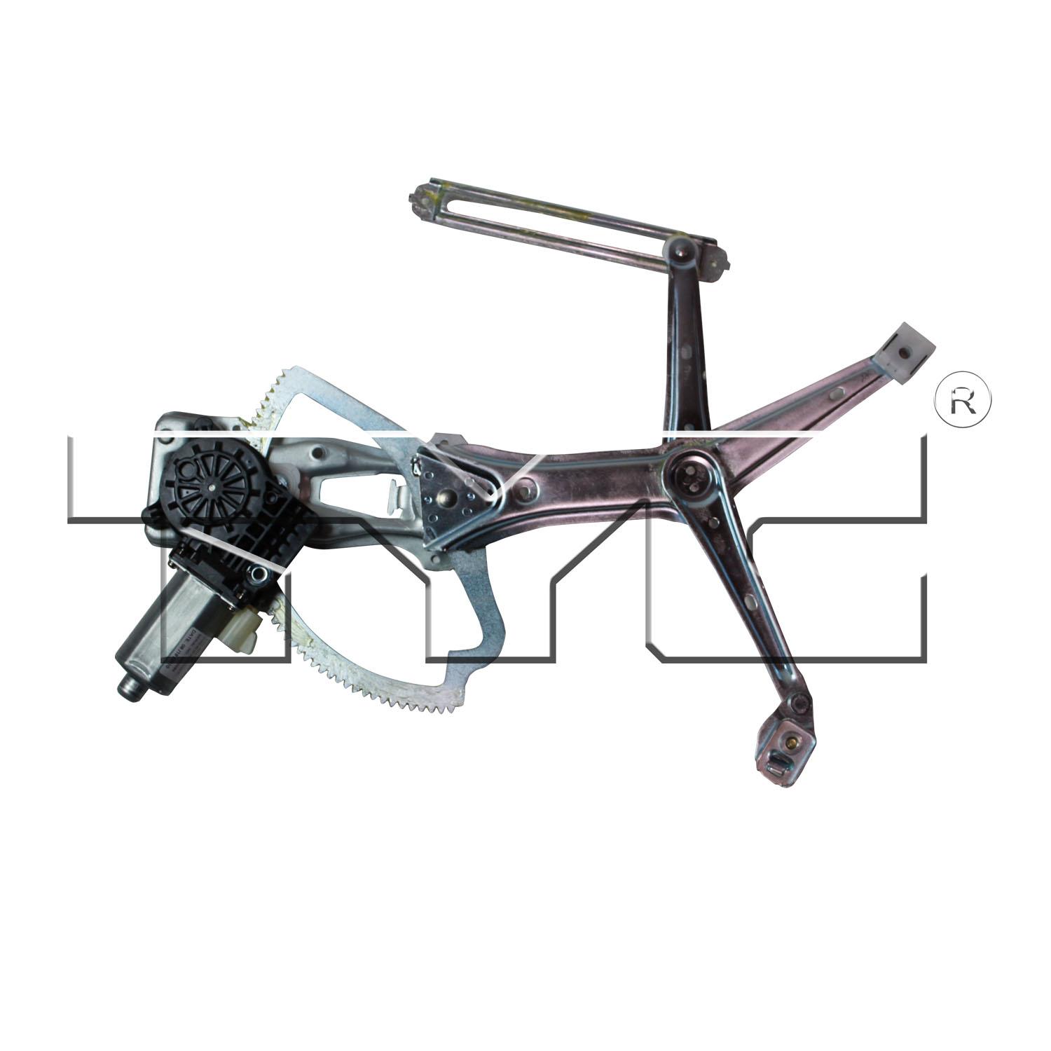 TYC 660186 Power Window Motor and Regulator Assembly product image 1 of 3