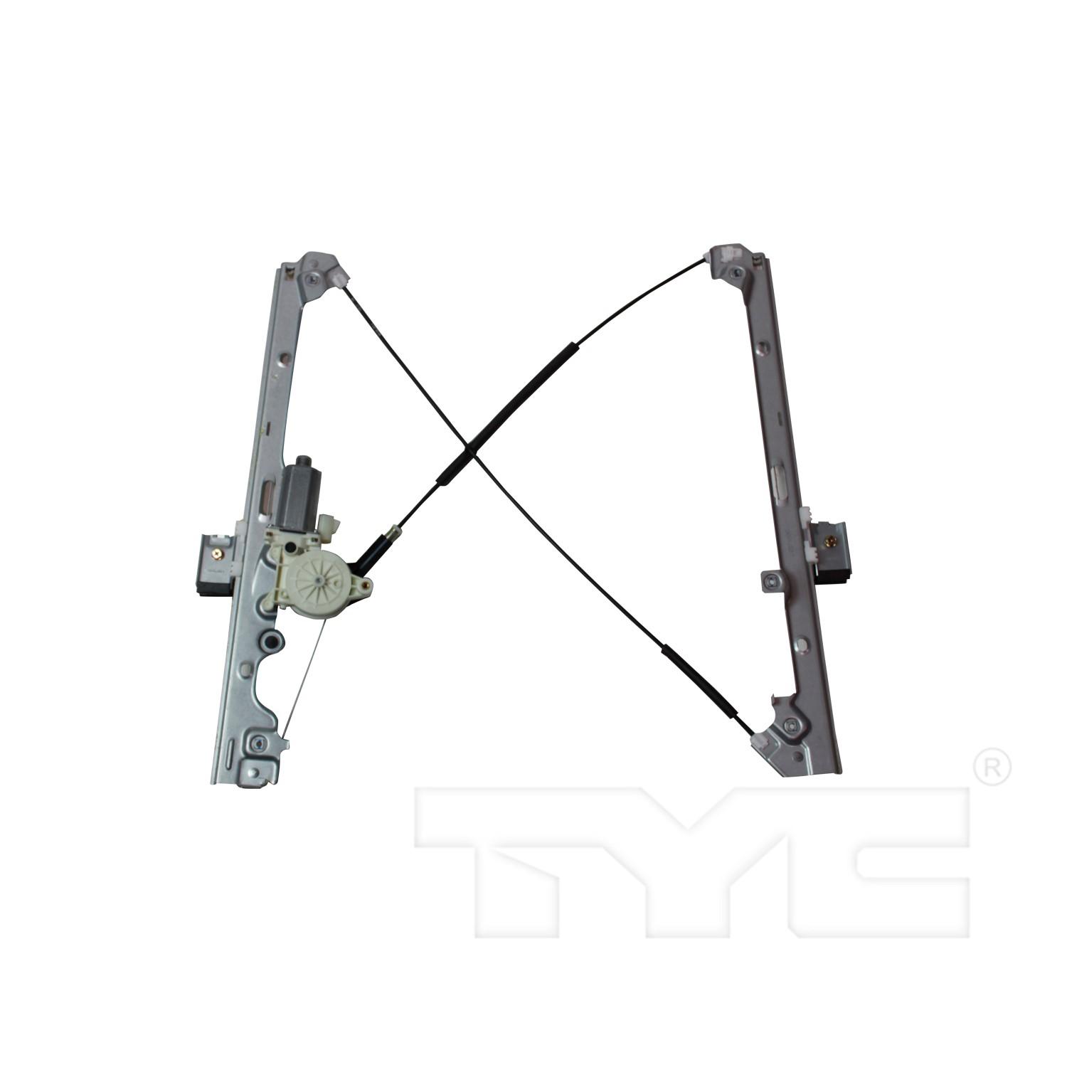TYC 660198 Power Window Motor and Regulator Assembly product image 2 of 3