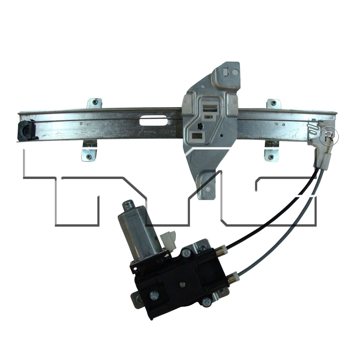 TYC 660211 Power Window Motor and Regulator Assembly product image 2 of 3