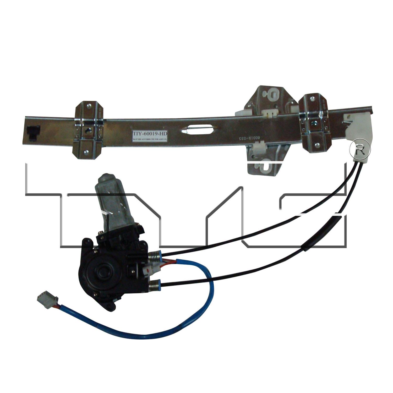 TYC 660228 Power Window Motor and Regulator Assembly product image 1 of 2