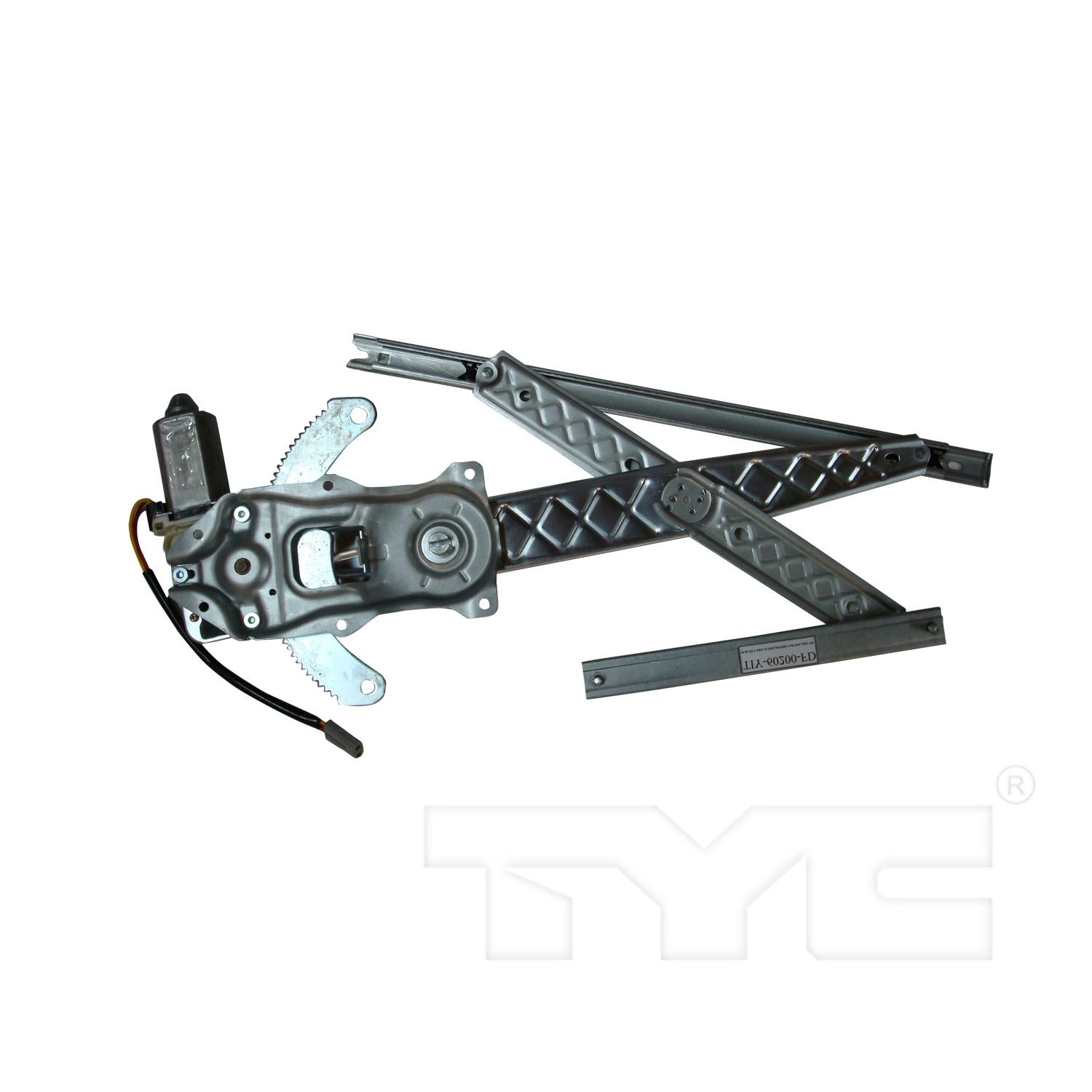 TYC 660242 Power Window Motor and Regulator Assembly product image 2 of 3