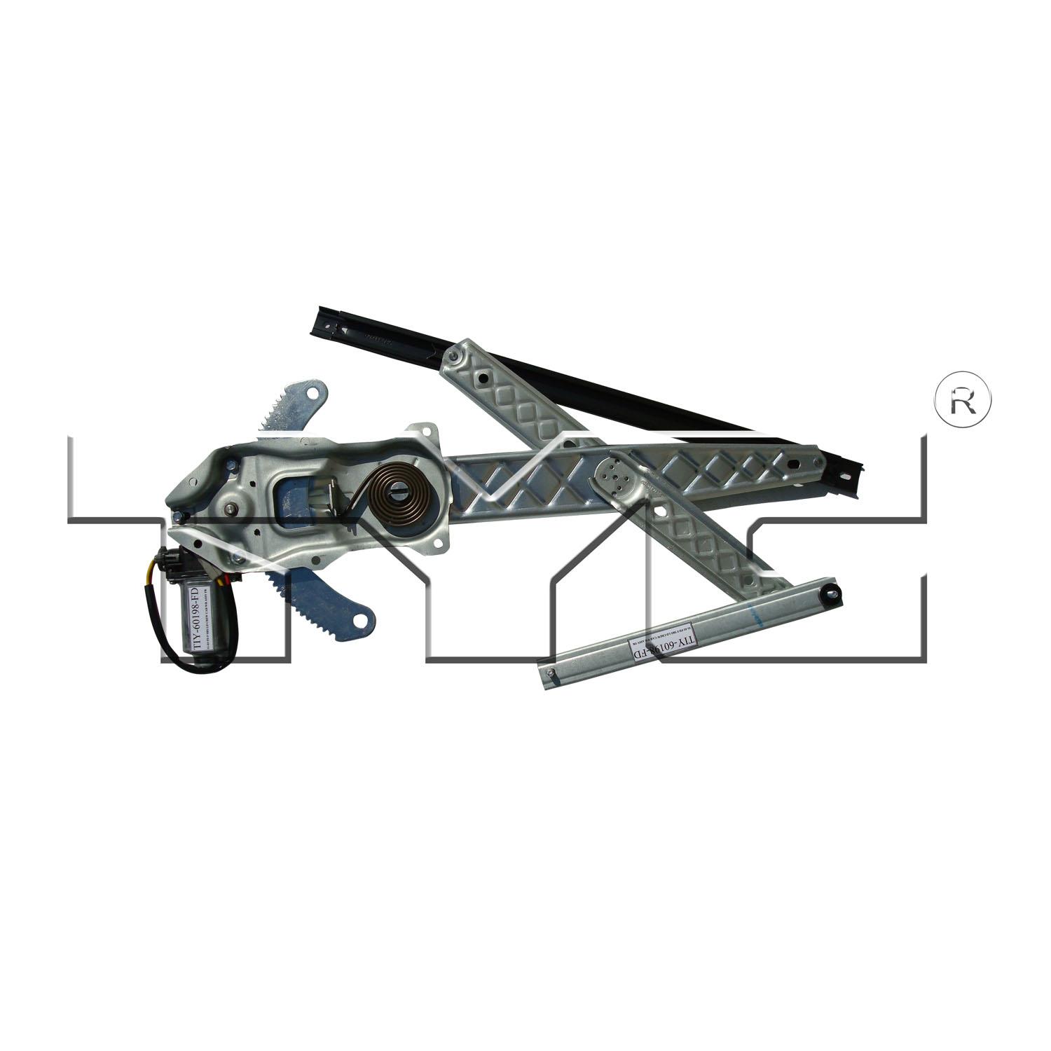 TYC 660255 Power Window Motor and Regulator Assembly product image 1 of 2