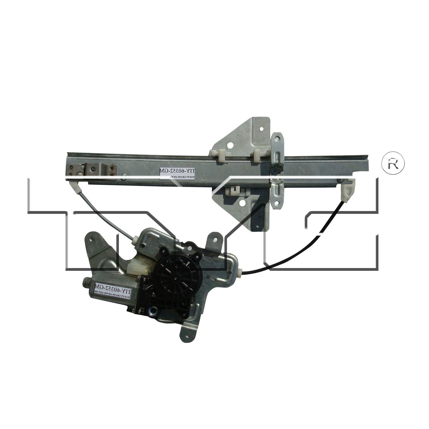 TYC 660260 Power Window Motor and Regulator Assembly product image 1 of 3