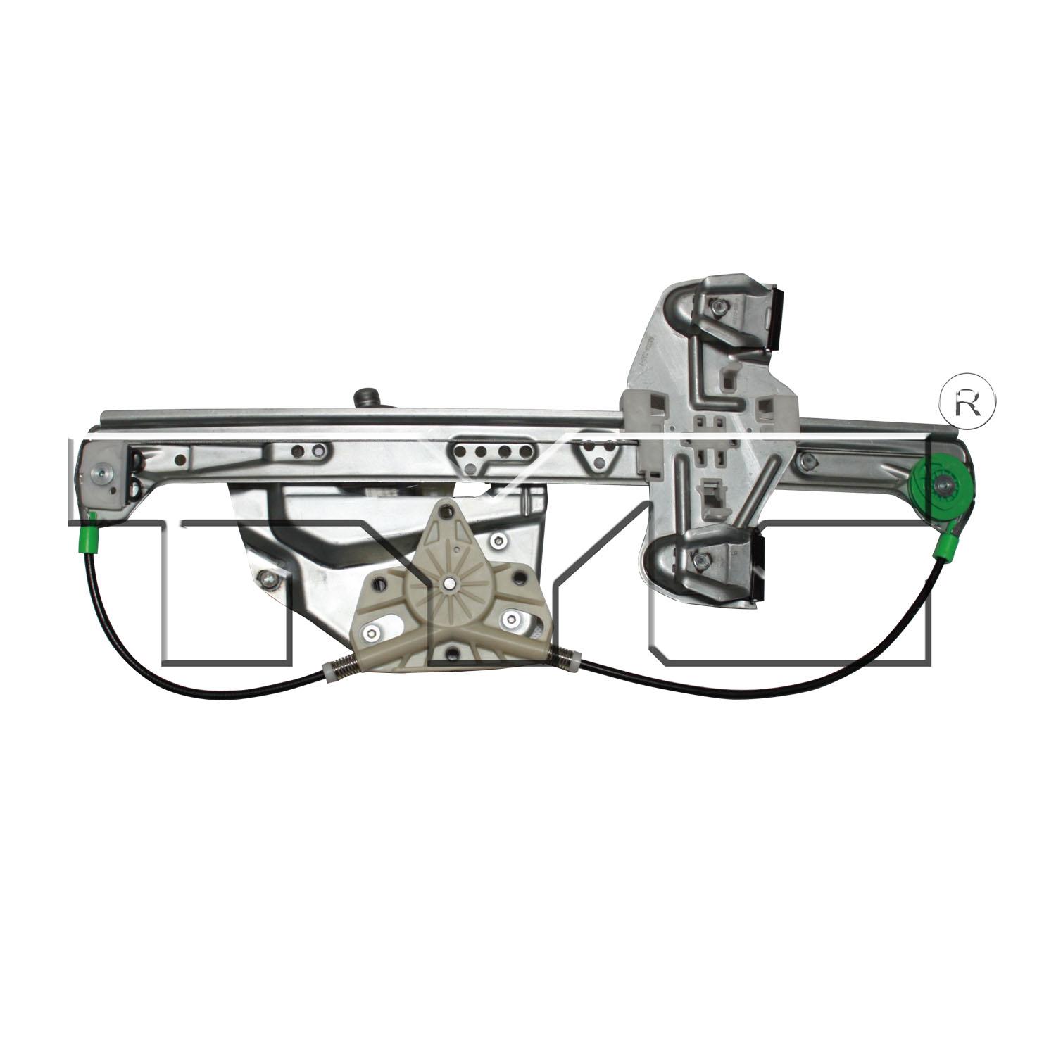 TYC 660265 Power Window Motor and Regulator Assembly product image 2 of 3