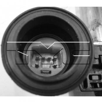 TYC 660290 Power Window Motor and Regulator Assembly product image 3 of 3