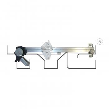 TYC 660303 Power Window Motor and Regulator Assembly product image 2 of 4