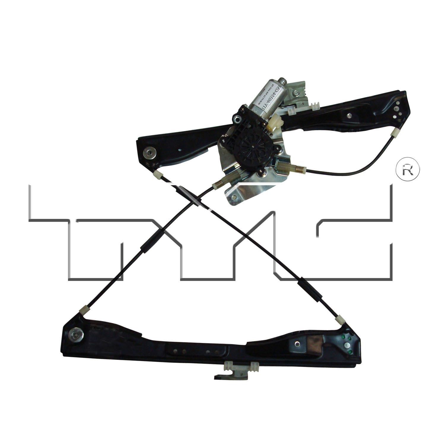TYC 660318 Power Window Motor and Regulator Assembly product image 1 of 3