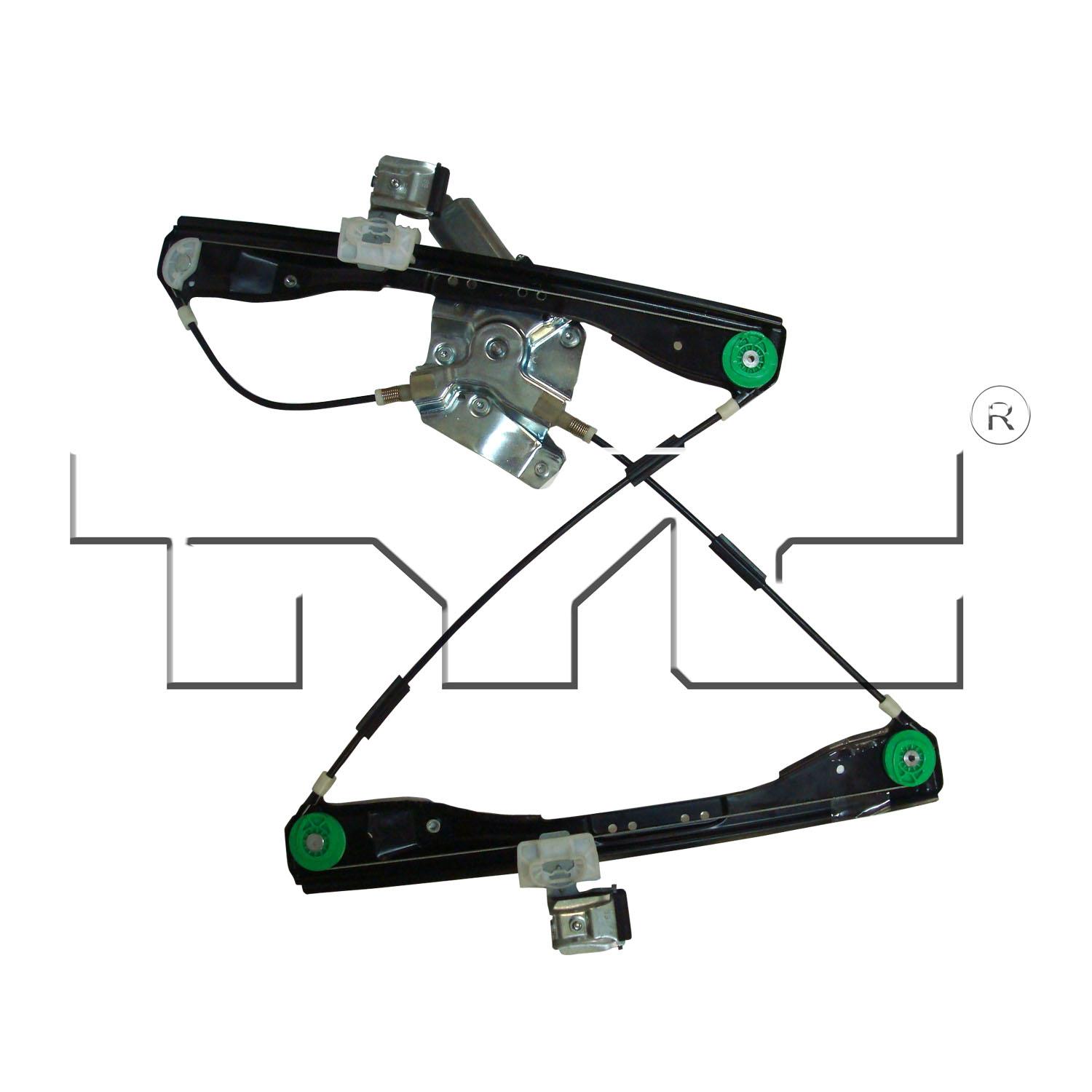 TYC 660318 Power Window Motor and Regulator Assembly product image 2 of 3