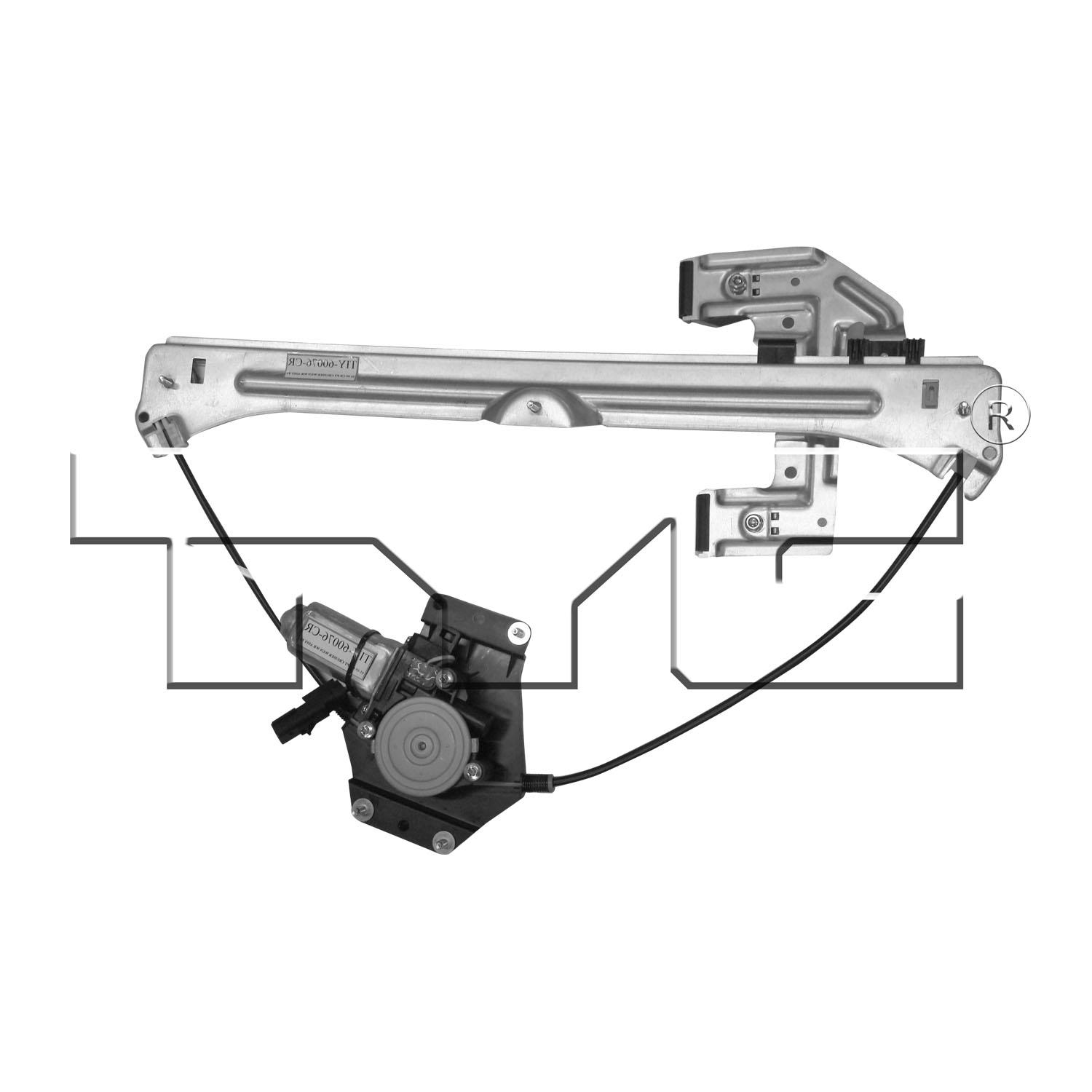 TYC 660341 Power Window Motor and Regulator Assembly product image 1 of 3