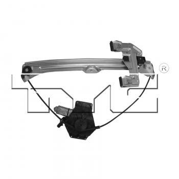 TYC 660342 Power Window Motor and Regulator Assembly product image 2 of 3