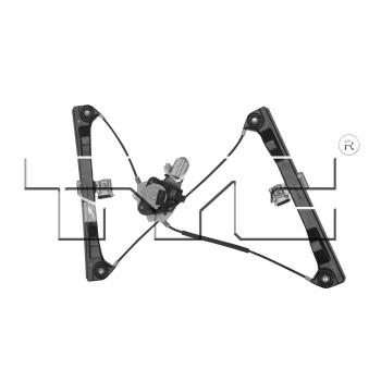 TYC 660344 Power Window Motor and Regulator Assembly product image 1 of 3