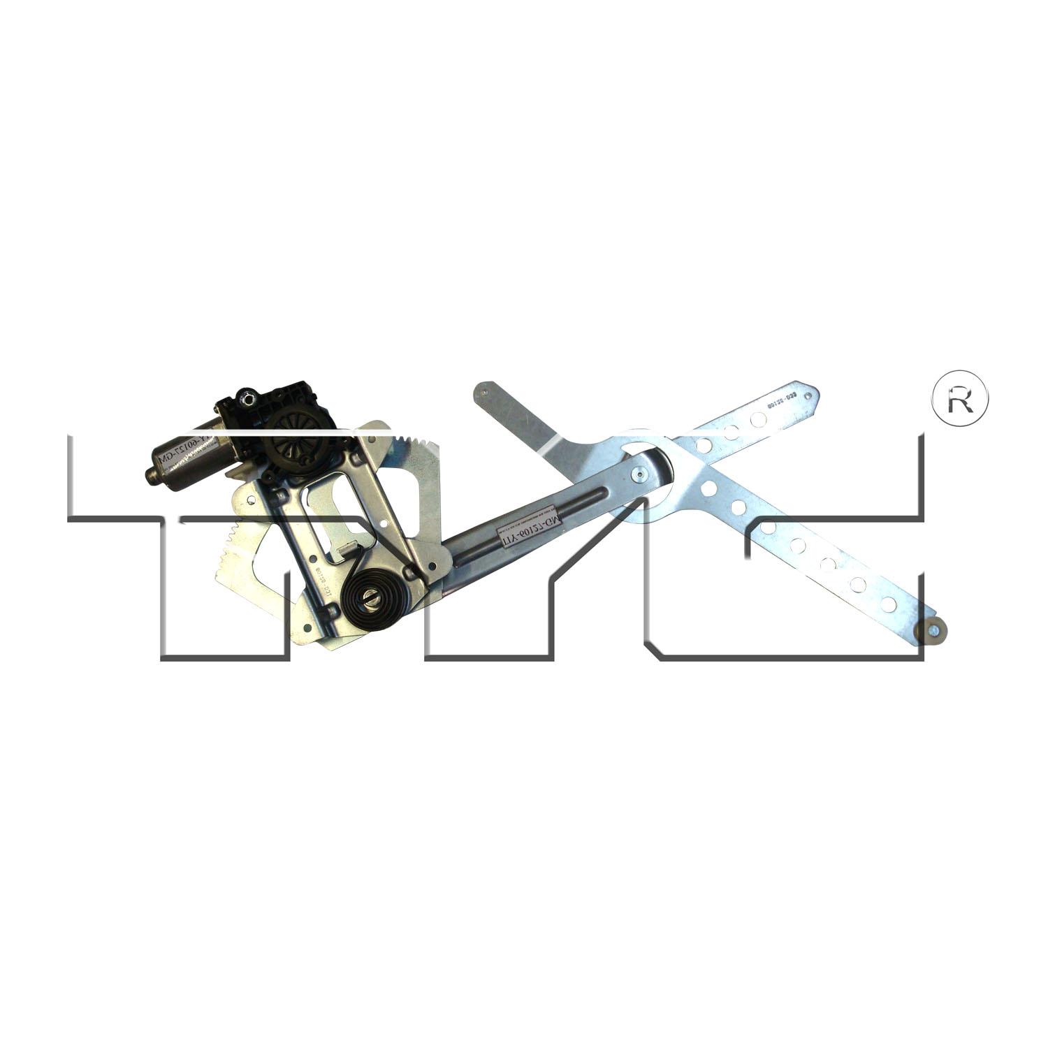TYC 660360 Power Window Motor and Regulator Assembly product image 1 of 3