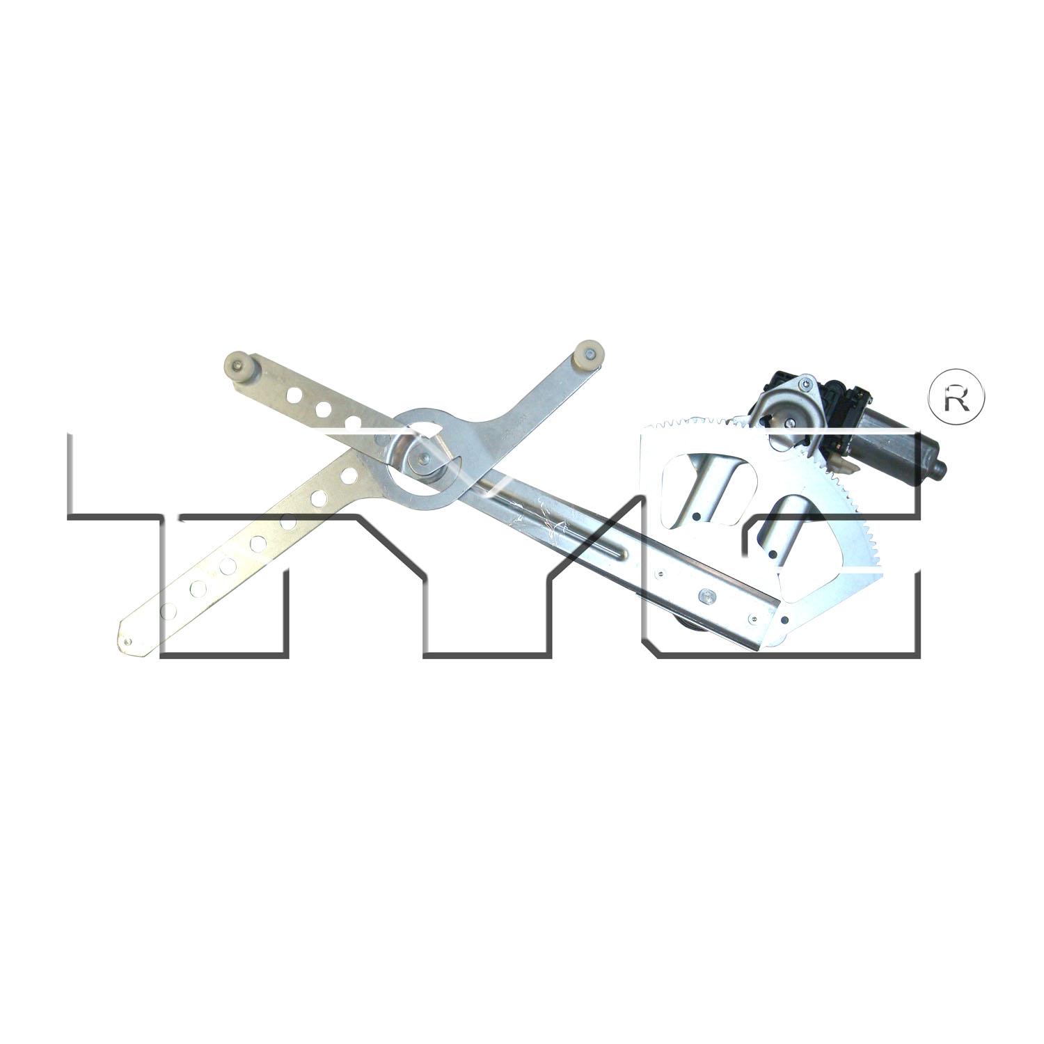 TYC 660360 Power Window Motor and Regulator Assembly product image 2 of 3