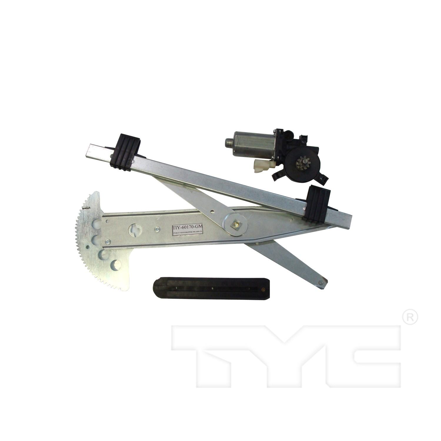 TYC 660380 - Power Window Motor and Regulator Assembly TYC 660380 Power Window Motor and Regulator Assembly product image 1 of 3