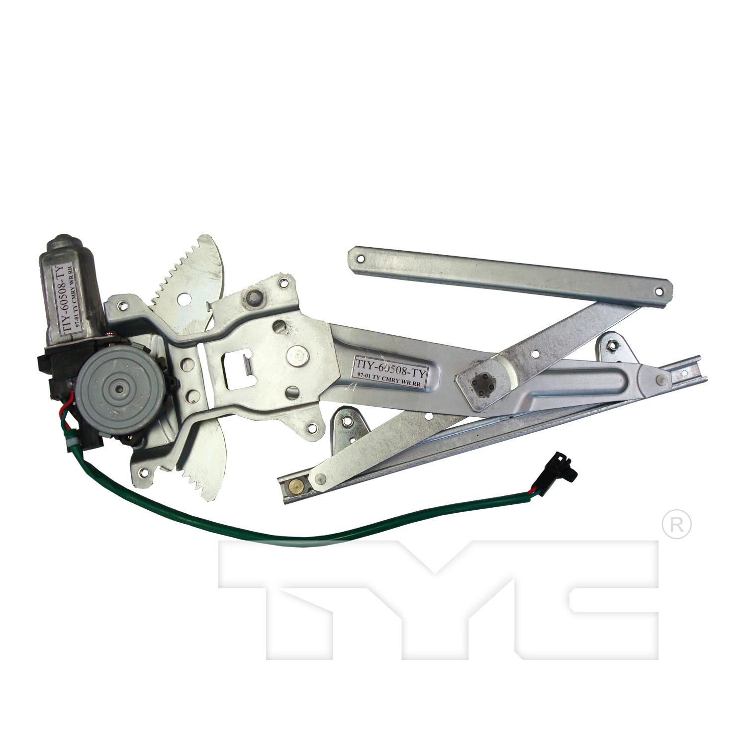 TYC 660391 Power Window Motor and Regulator Assembly product image 1 of 3