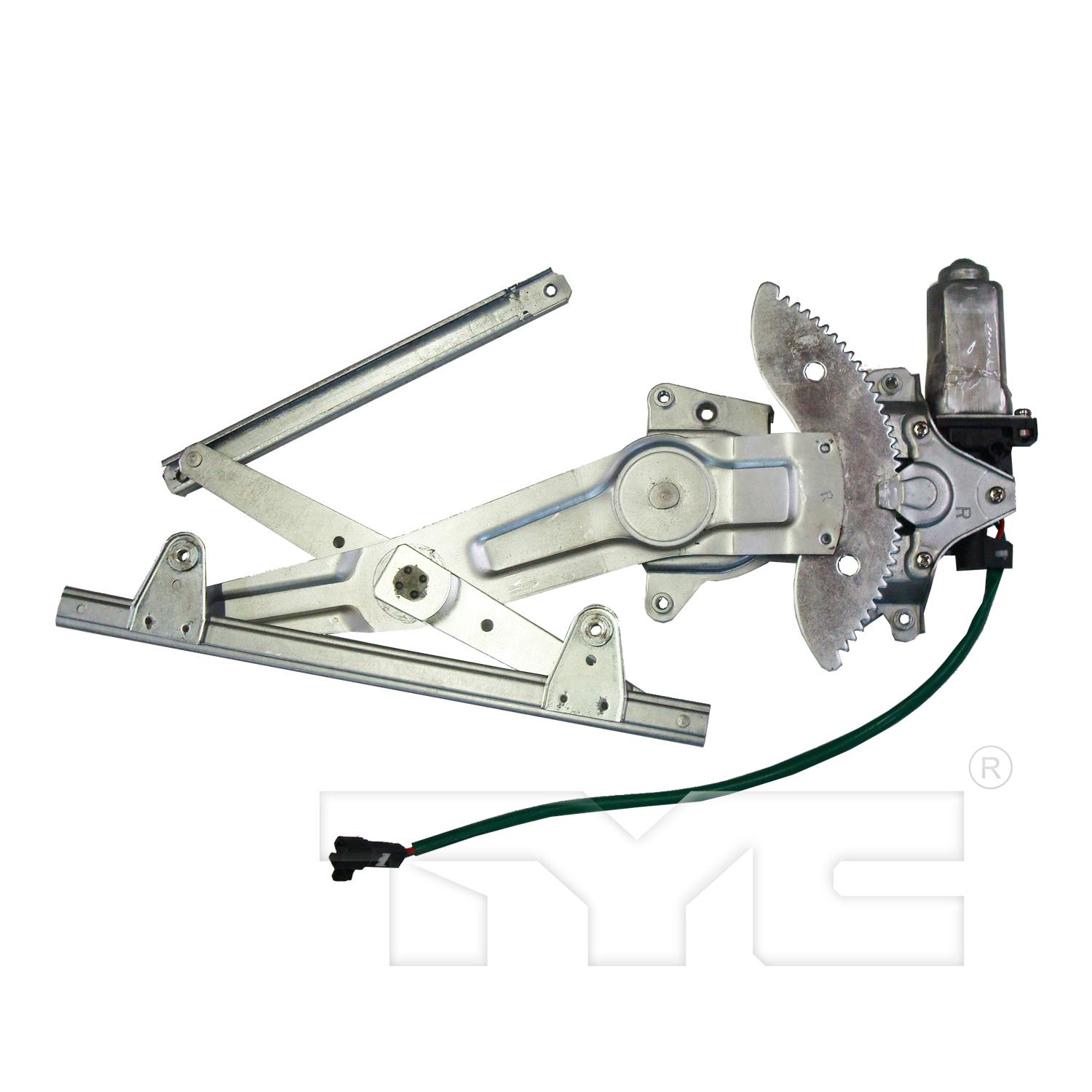 TYC 660391 Power Window Motor and Regulator Assembly product image 2 of 3