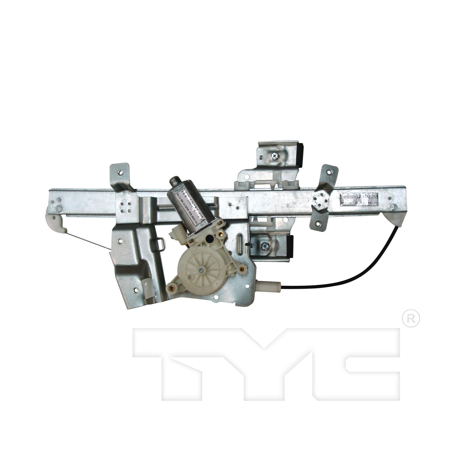 TYC 660410 - Power Window Motor and Regulator Assembly TYC 660410 Power Window Motor and Regulator Assembly product image 1 of 3