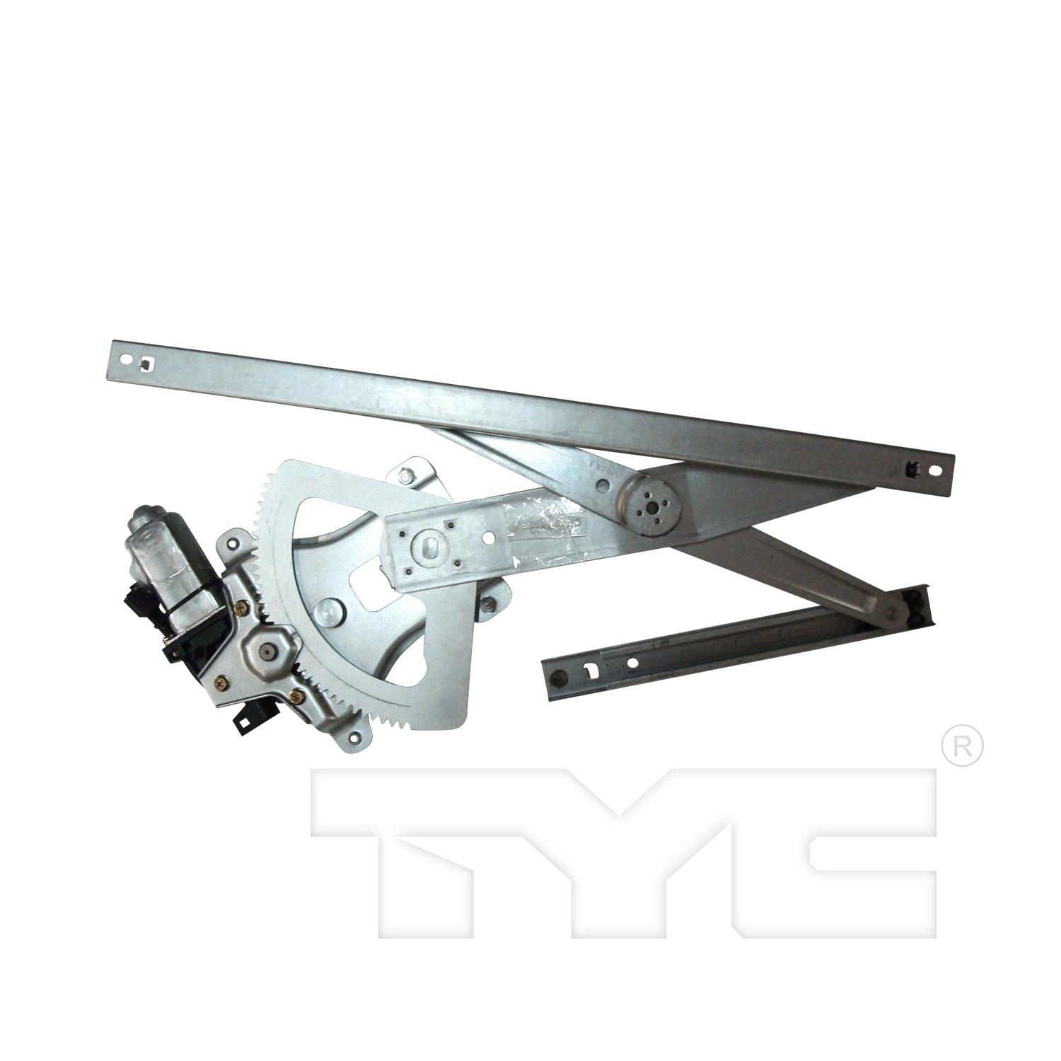 TYC 660412 Power Window Motor and Regulator Assembly product image 2 of 3