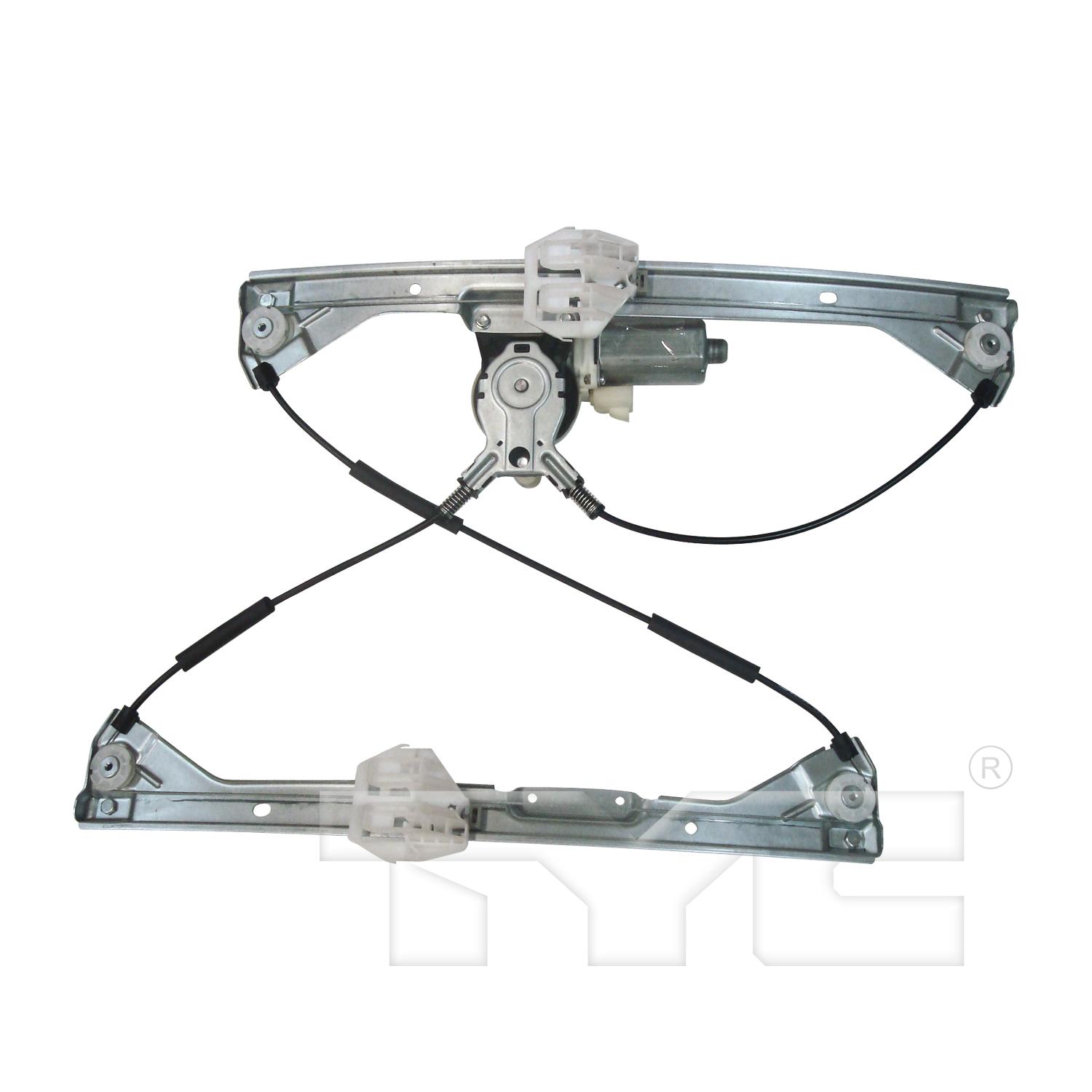 TYC 660415 Power Window Motor and Regulator Assembly product image 2 of 3
