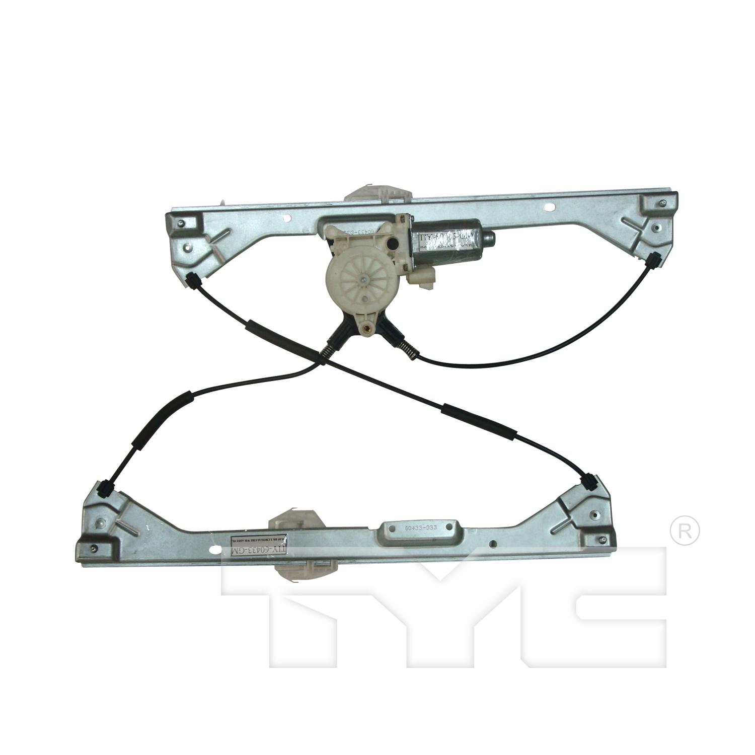 TYC 660416 - Power Window Motor and Regulator Assembly TYC 660416 Power Window Motor and Regulator Assembly product image 1 of 3