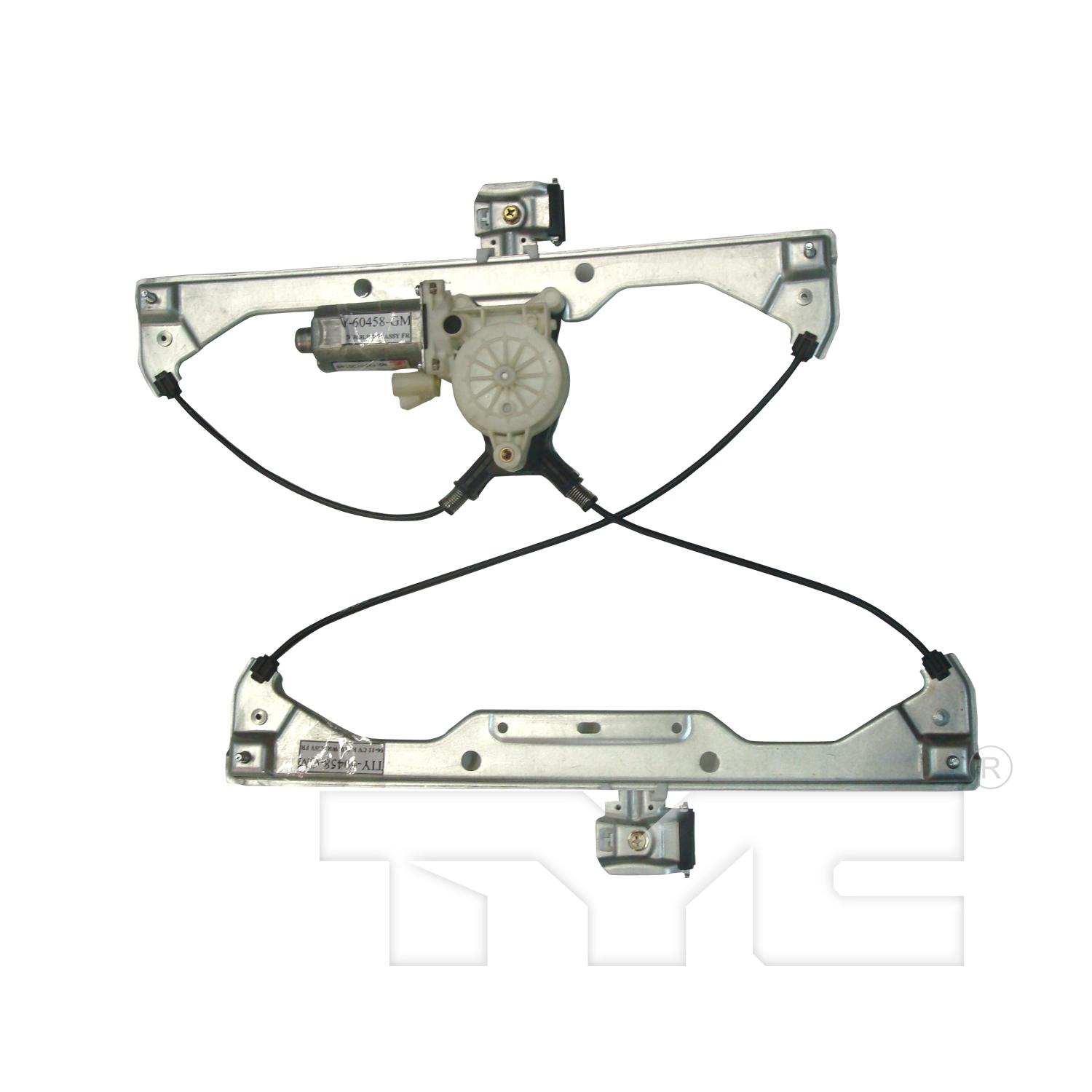 TYC 660417 Power Window Motor and Regulator Assembly product image 1 of 3