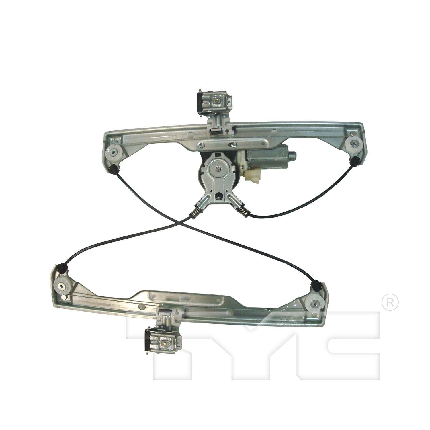 TYC 660417 Power Window Motor and Regulator Assembly product image 2 of 3
