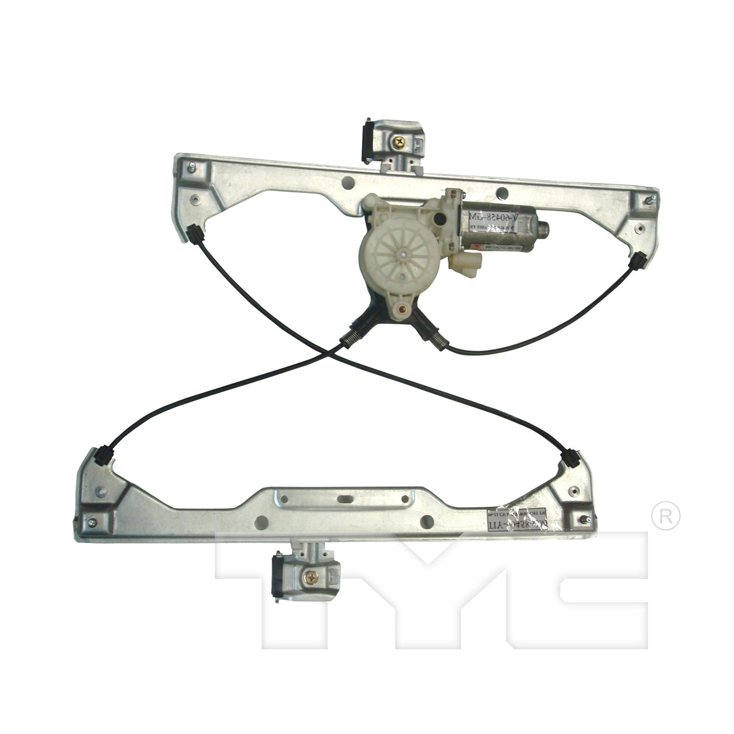 TYC 660418 Power Window Motor and Regulator Assembly product image 1 of 3