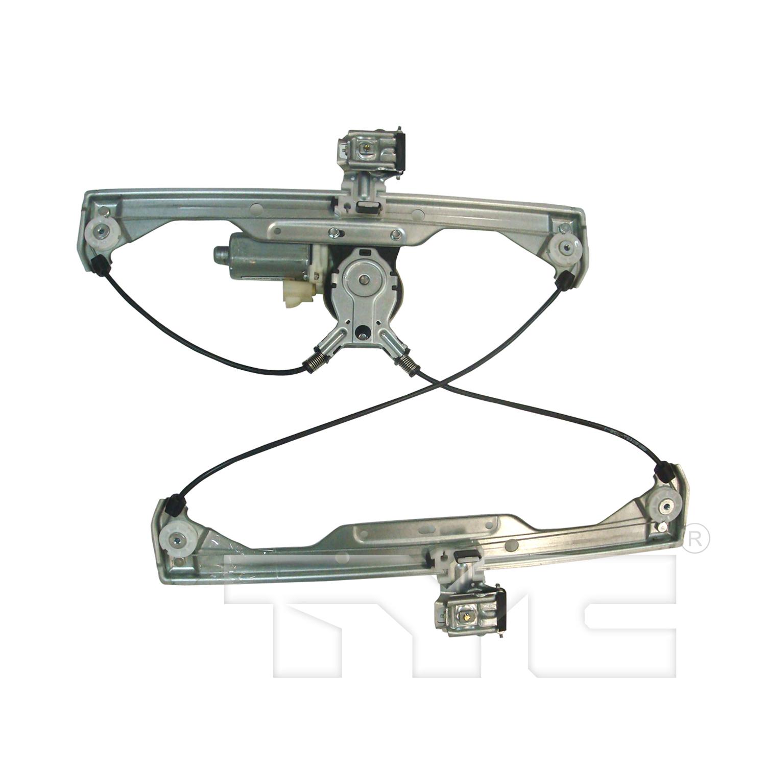 TYC 660418 Power Window Motor and Regulator Assembly product image 2 of 3