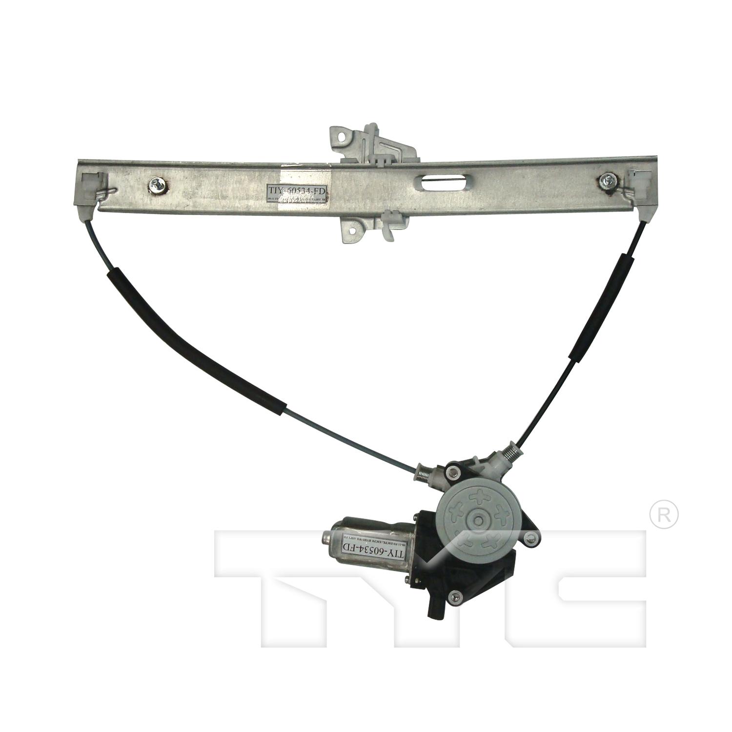 TYC 660419 Power Window Motor and Regulator Assembly product image 1 of 3