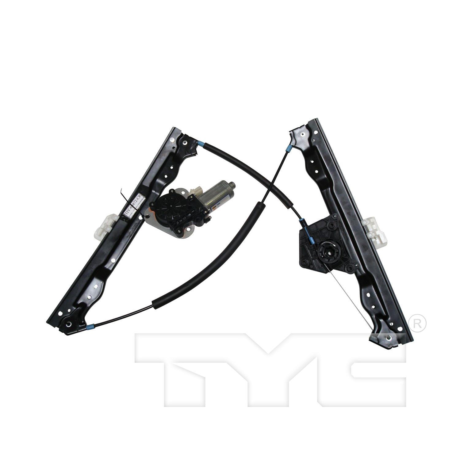 TYC 660421 Power Window Motor and Regulator Assembly product image 1 of 3