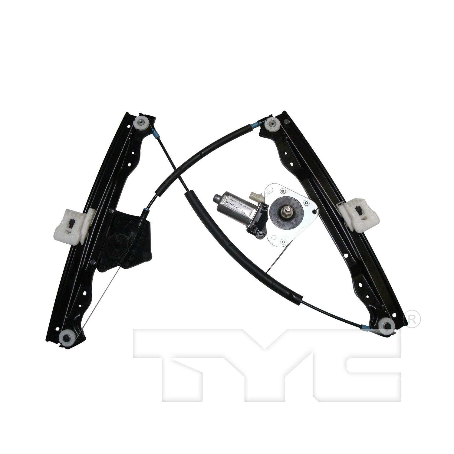 TYC 660421 Power Window Motor and Regulator Assembly product image 2 of 3