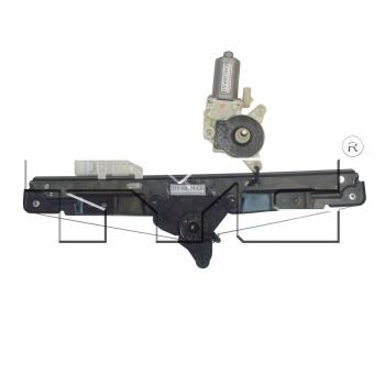 TYC 660473 Power Window Motor and Regulator Assembly product image 2 of 2