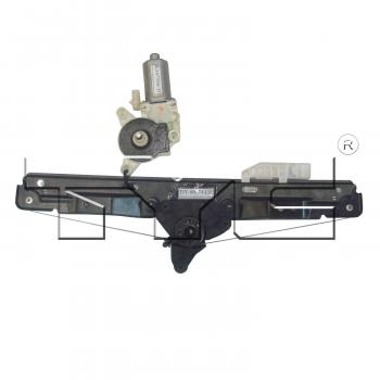 TYC 660474 - Power Window Motor and Regulator Assembly TYC 660474 Power Window Motor and Regulator Assembly product image 1 of 2