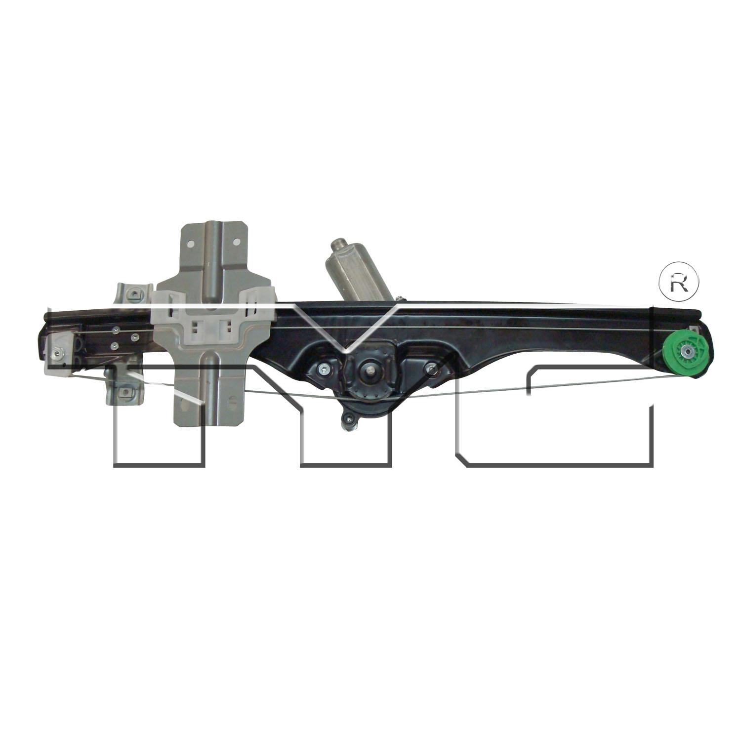 TYC 660475 Power Window Motor and Regulator Assembly product image 2 of 2