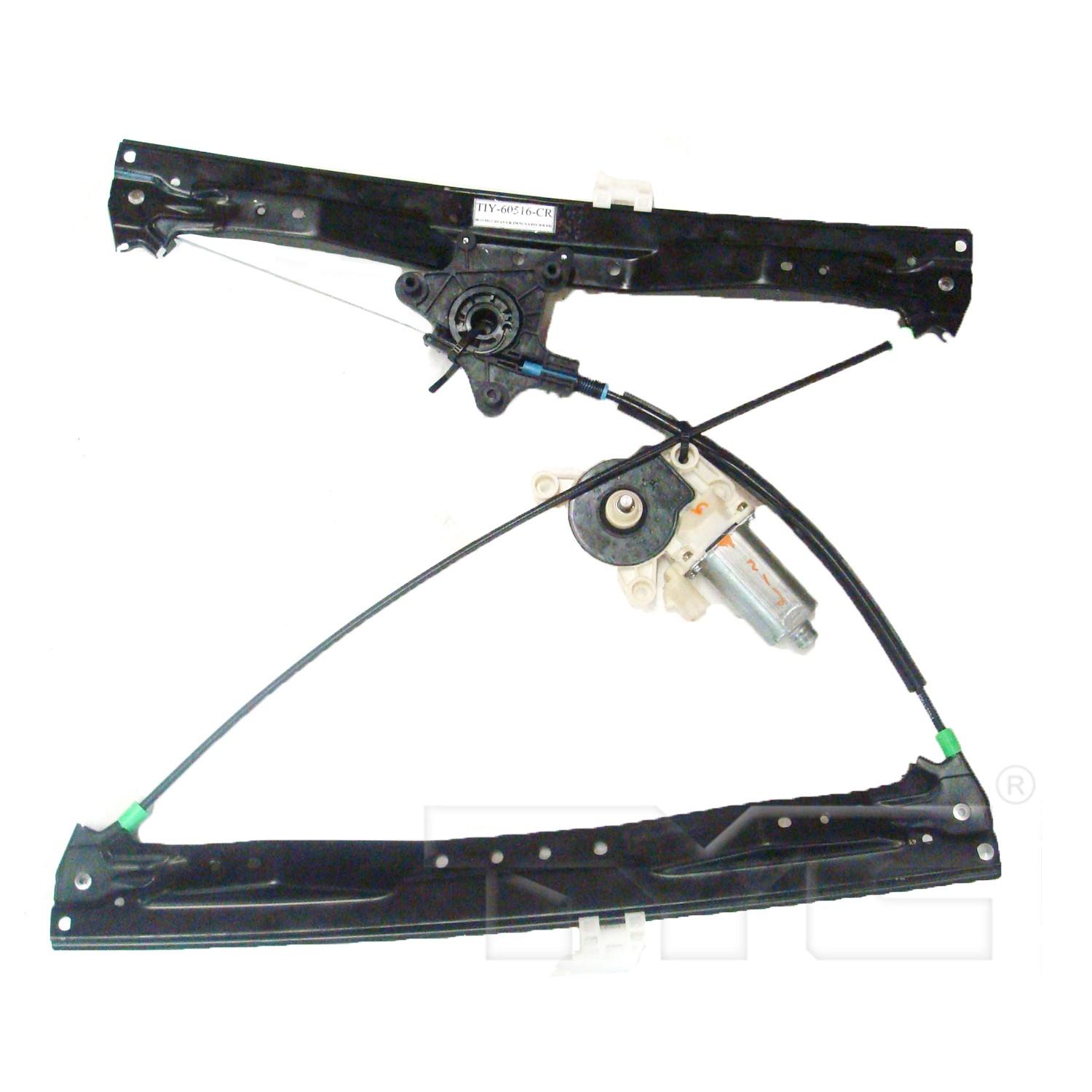 TYC 660478 - Power Window Motor and Regulator Assembly TYC 660478 Power Window Motor and Regulator Assembly product image 1 of 3