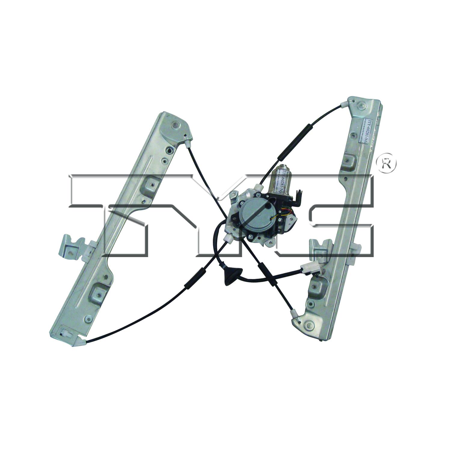 TYC 660497 Power Window Motor and Regulator Assembly product image 1 of 4