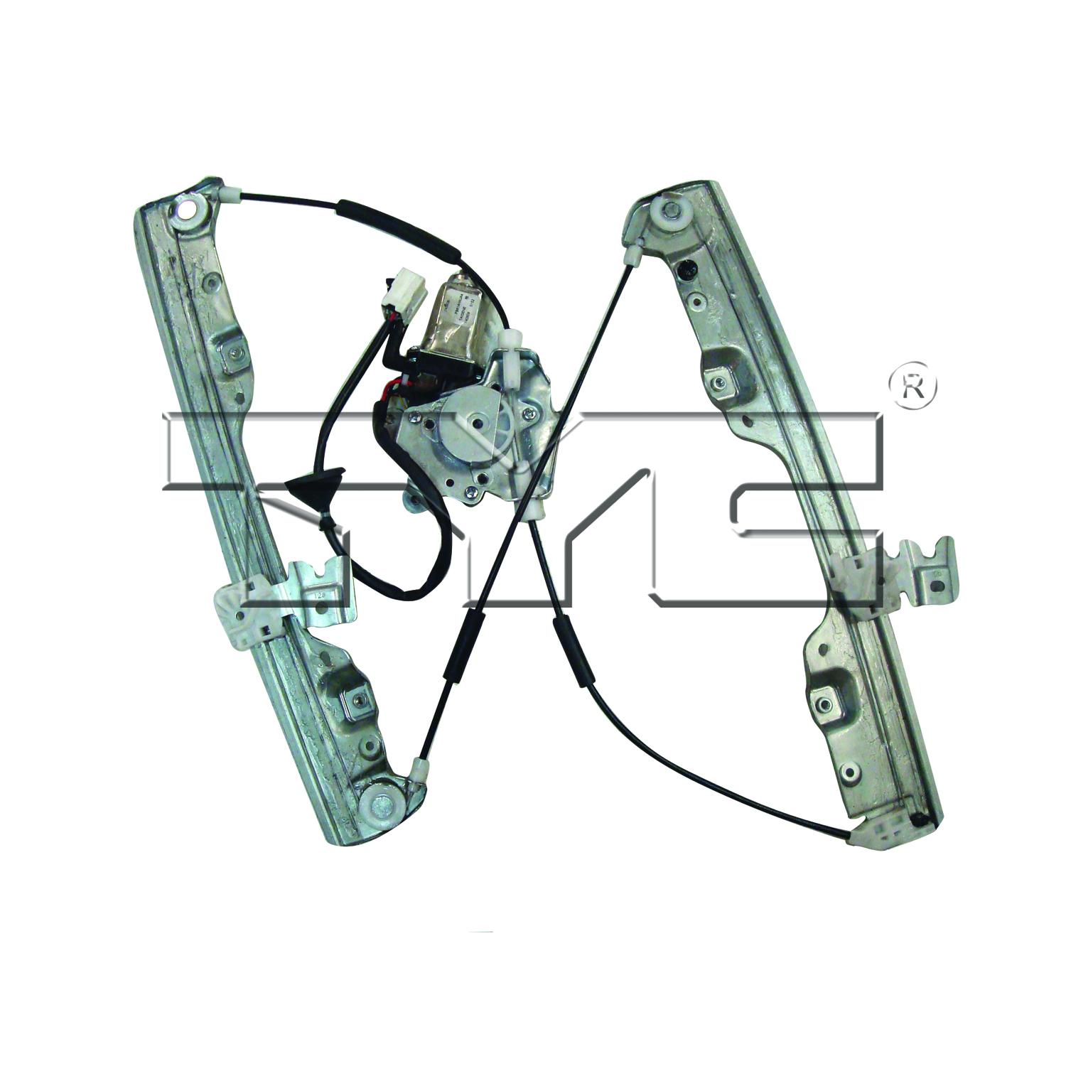 TYC 660497 Power Window Motor and Regulator Assembly product image 2 of 4
